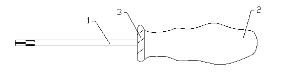 Screw driver with wire stripper