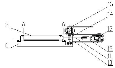 Wind load testing device and method of vehicle-mounted mast lifting system