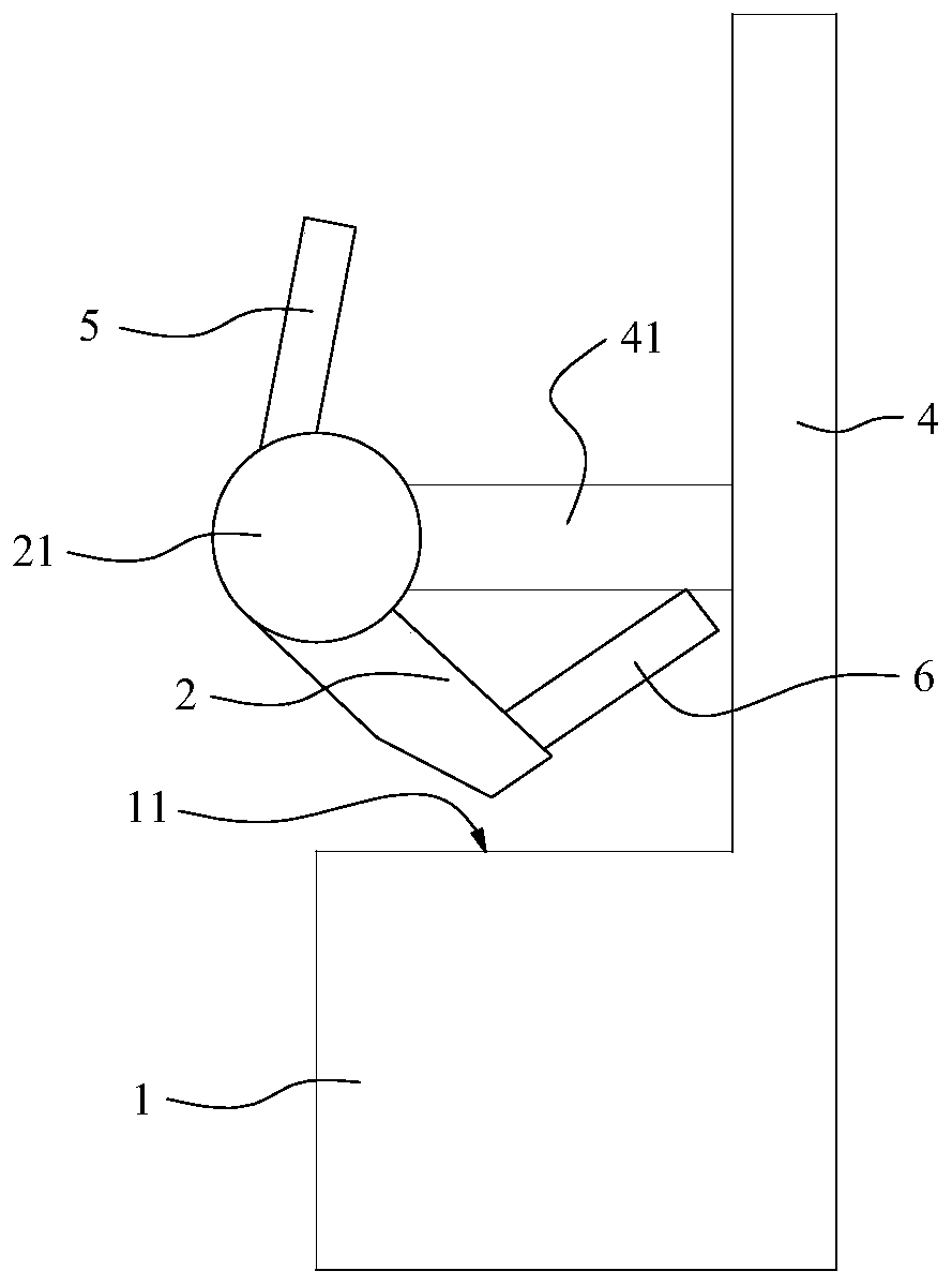 Improved TD chain clamp device, working method thereof and wet diaphragm production line