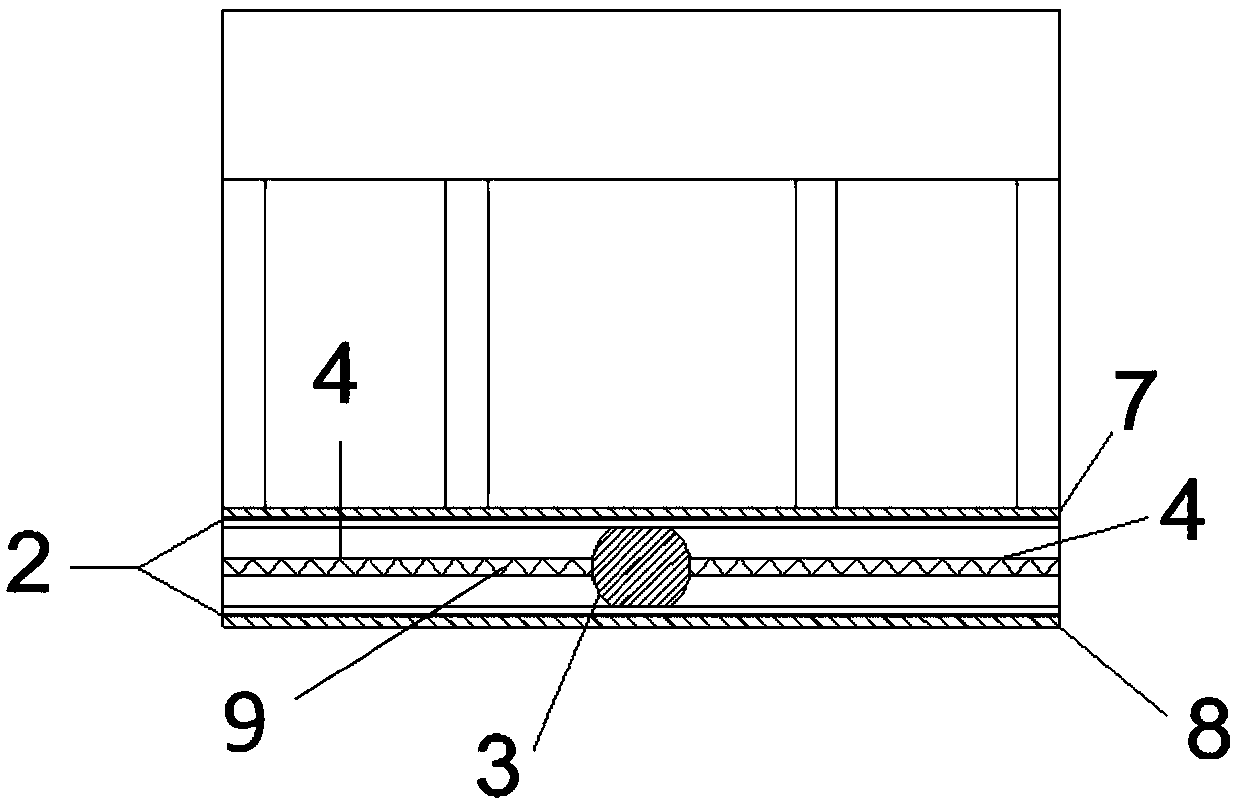 Self-balancing wind-vibration-proof hanging basket for high-rise external wall decoration construction