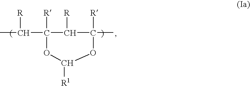 Radiation-sensitive compositions and elements with solvent resistant poly(vinyl acetal)s