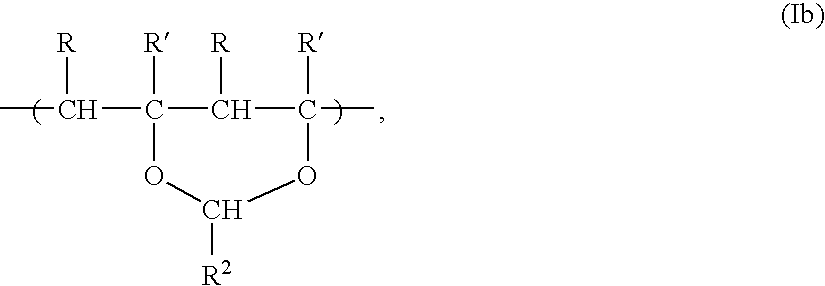 Radiation-sensitive compositions and elements with solvent resistant poly(vinyl acetal)s