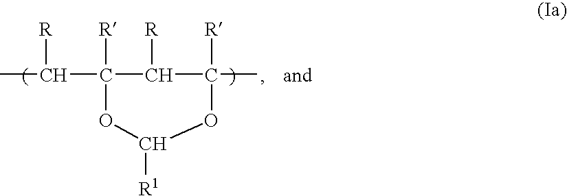 Radiation-sensitive compositions and elements with solvent resistant poly(vinyl acetal)s