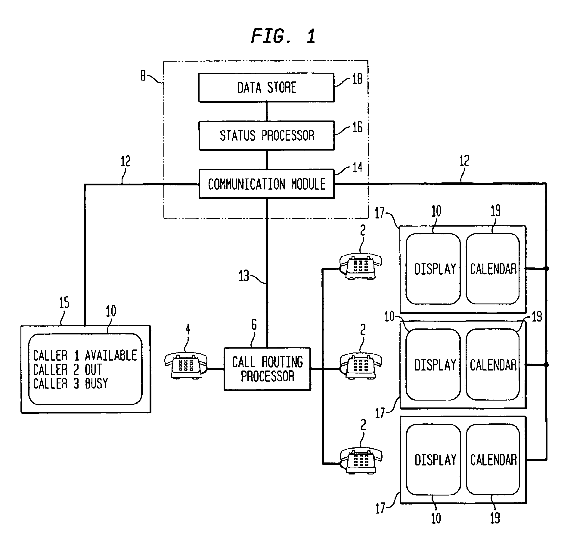 Method and apparatus for creating a presence monitoring contact list with dynamic membership