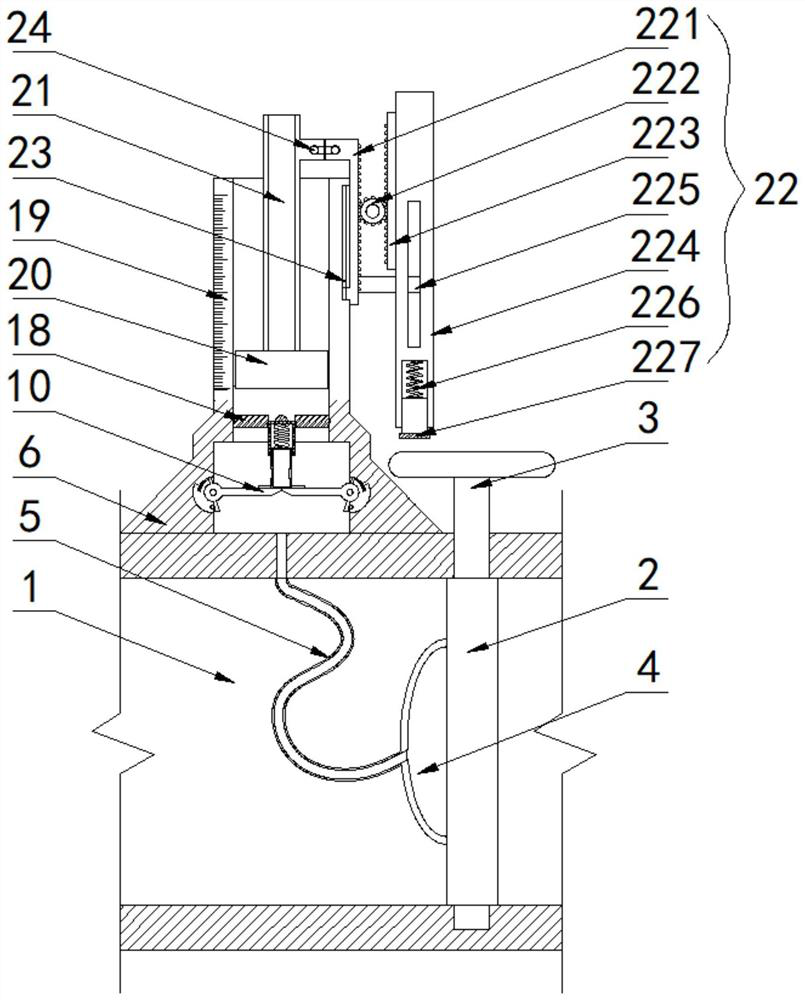 Pipeline valve detection equipment and detection method thereof