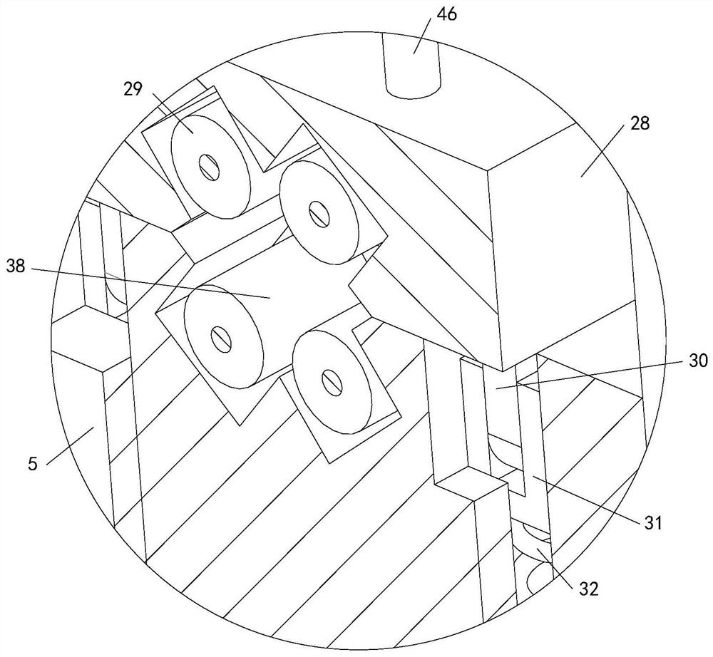 An automatic cleaning device for the rotating shaft of the condenser