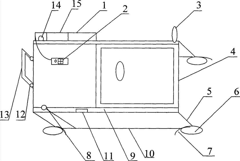 First aid device for disease of department of cardiology