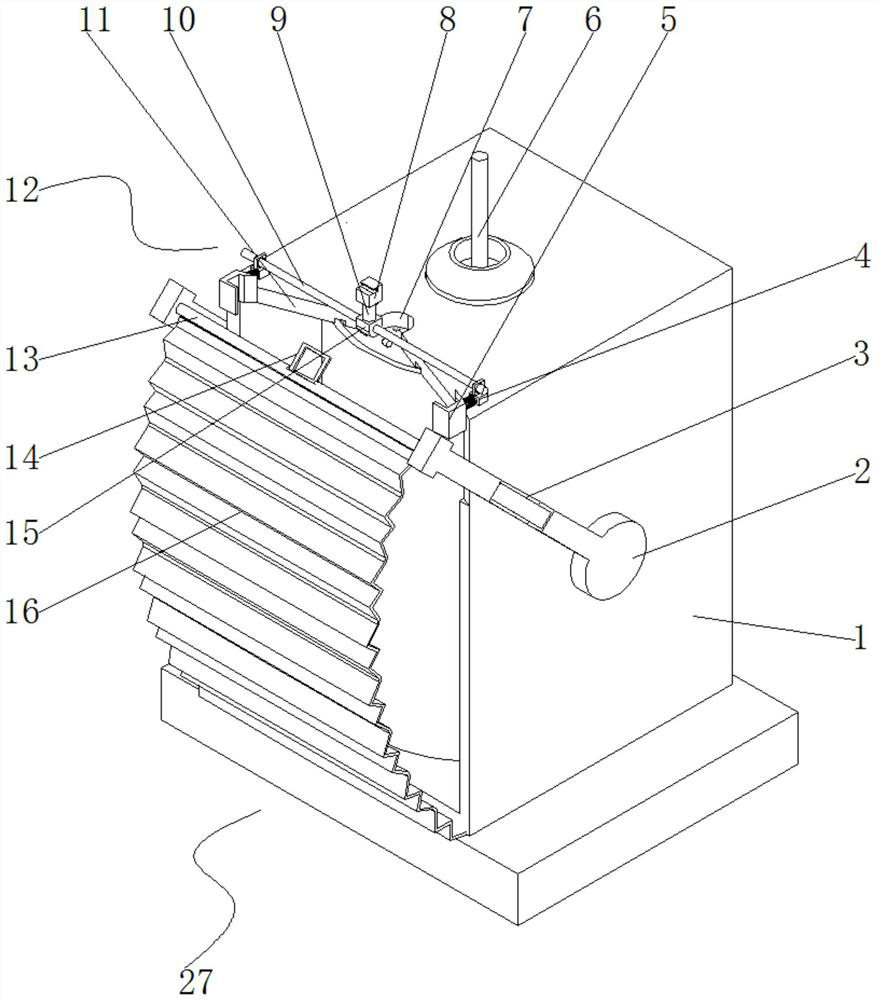 Temporary cleaning equipment for sewer well diving suits and using method of temporary cleaning equipment