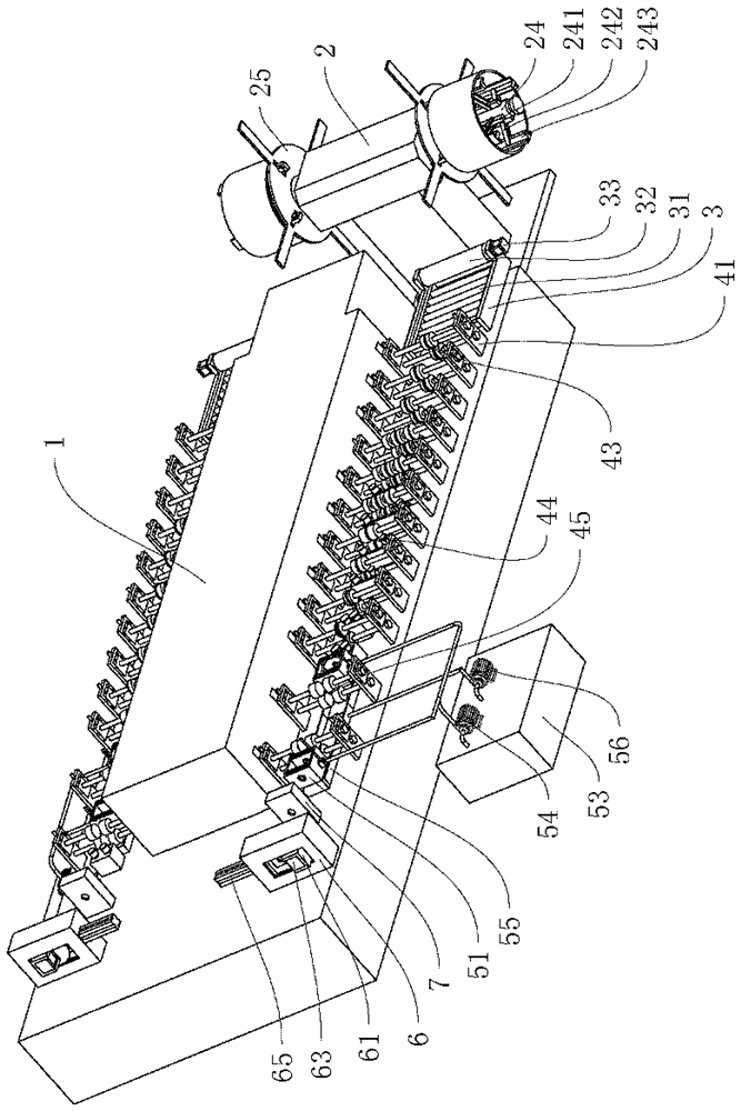 Carbon steel corrugated pipe drawing machine