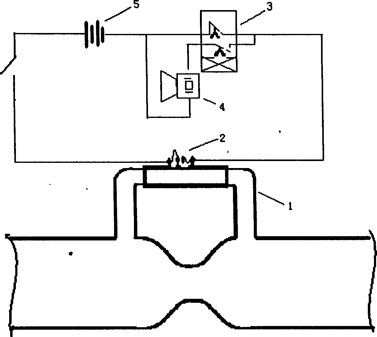 Household water leakage autoalarm