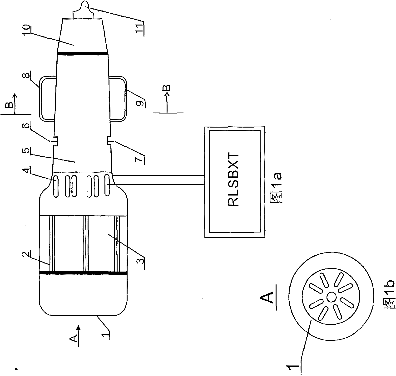 Automobile electronic safety device having dual energy and dual effect and being energy-saving and emission-reducing