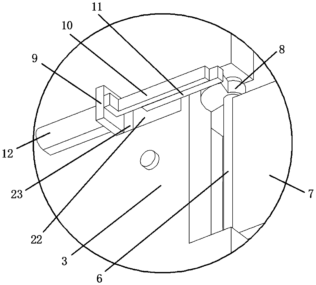 High-speed large-pedestrian-flow automatic temperature measuring equipment