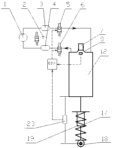 Vibration-sense-free translation vibration isolation system