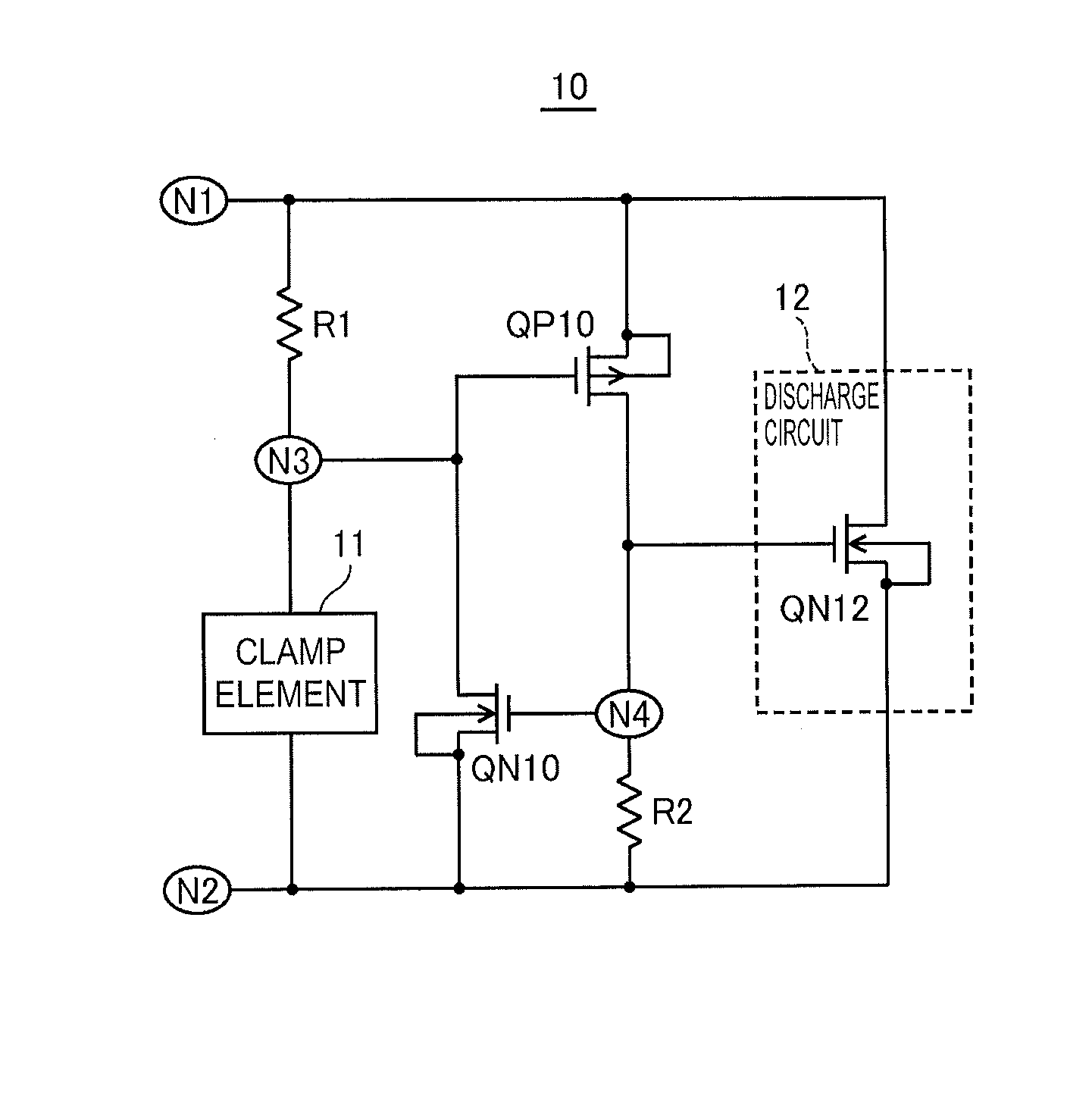 Electrostatic protection circuit and semiconductor integrated circuit apparatus