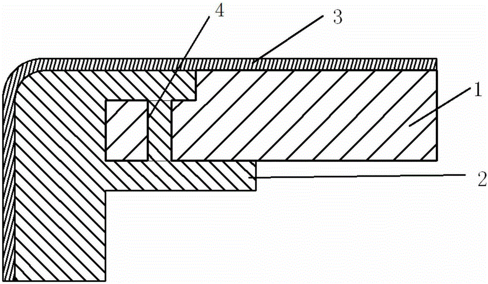 Electronic product shell with carbon fiber and plastic integrated structure and manufacturing method thereof