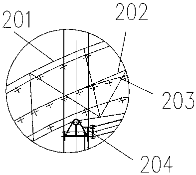 Environment-friendly pressing belt type continuous ship loader