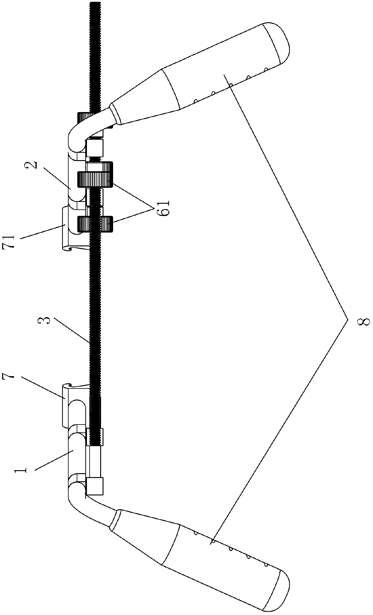 Universal vertebral body reduction device for orthopedic vertebral column surgery