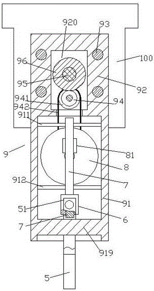 Fluid spraying device for metal surface treatment