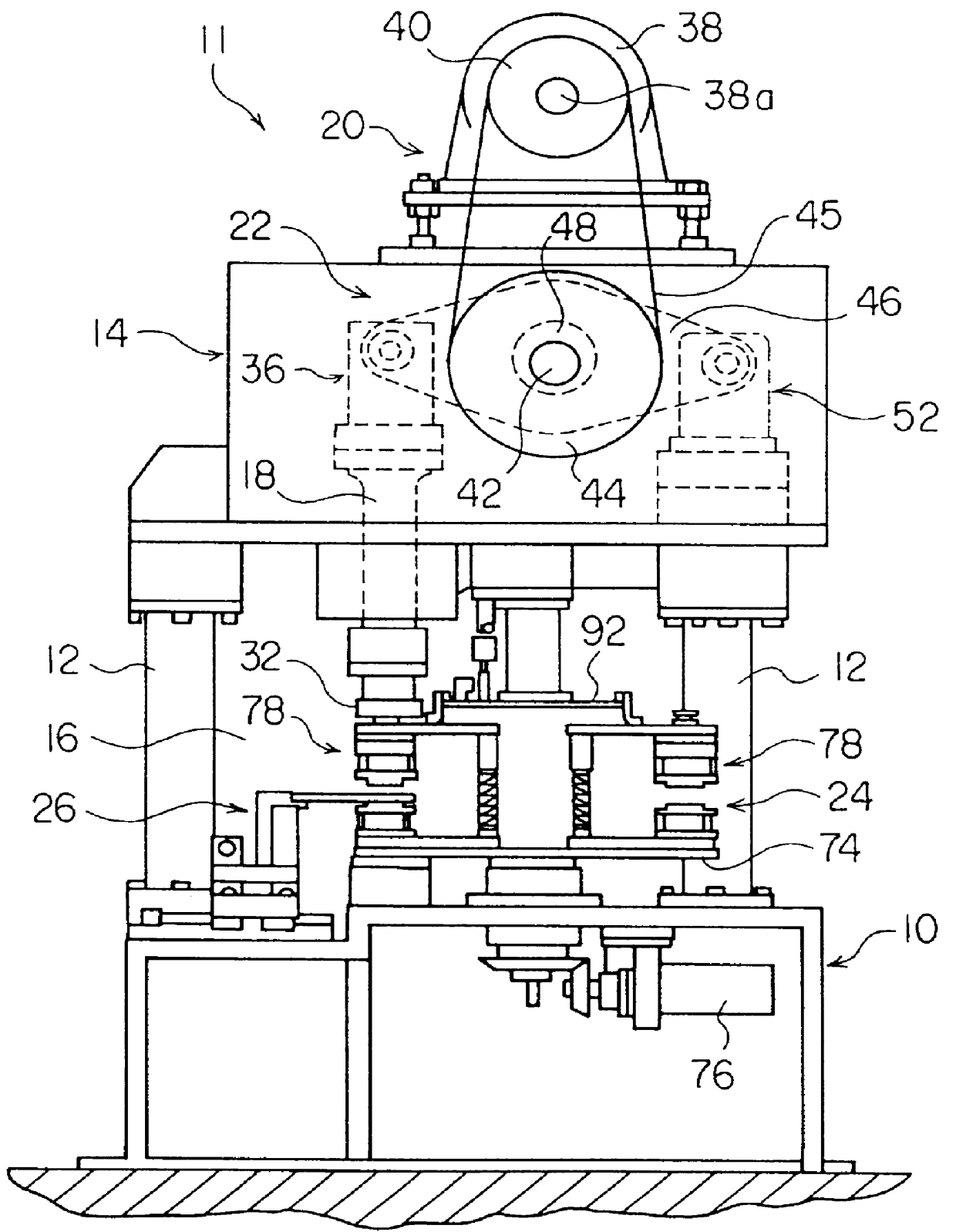 Press apparatus and press system