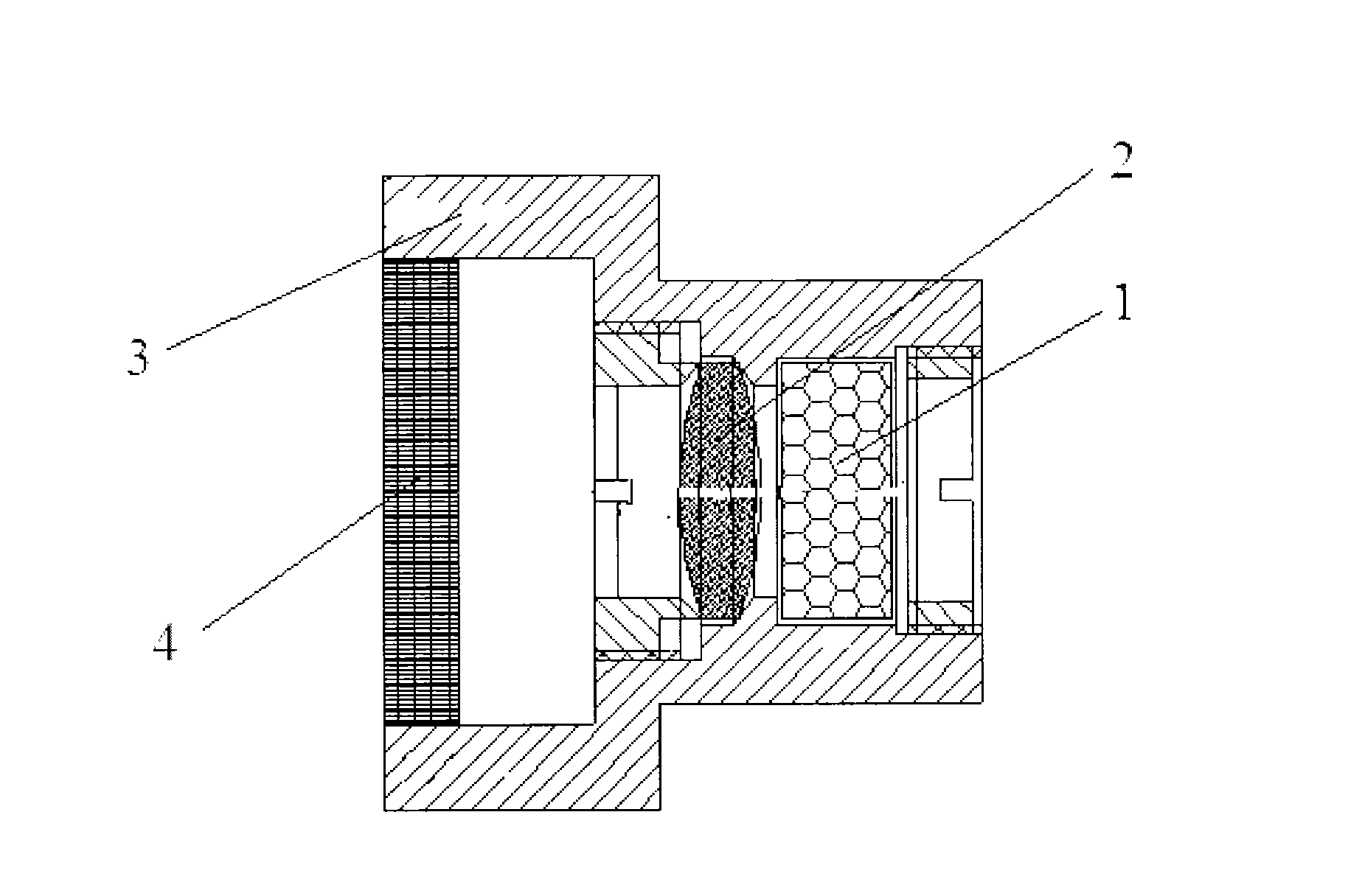 Vegetation fluorescent detection method and a device