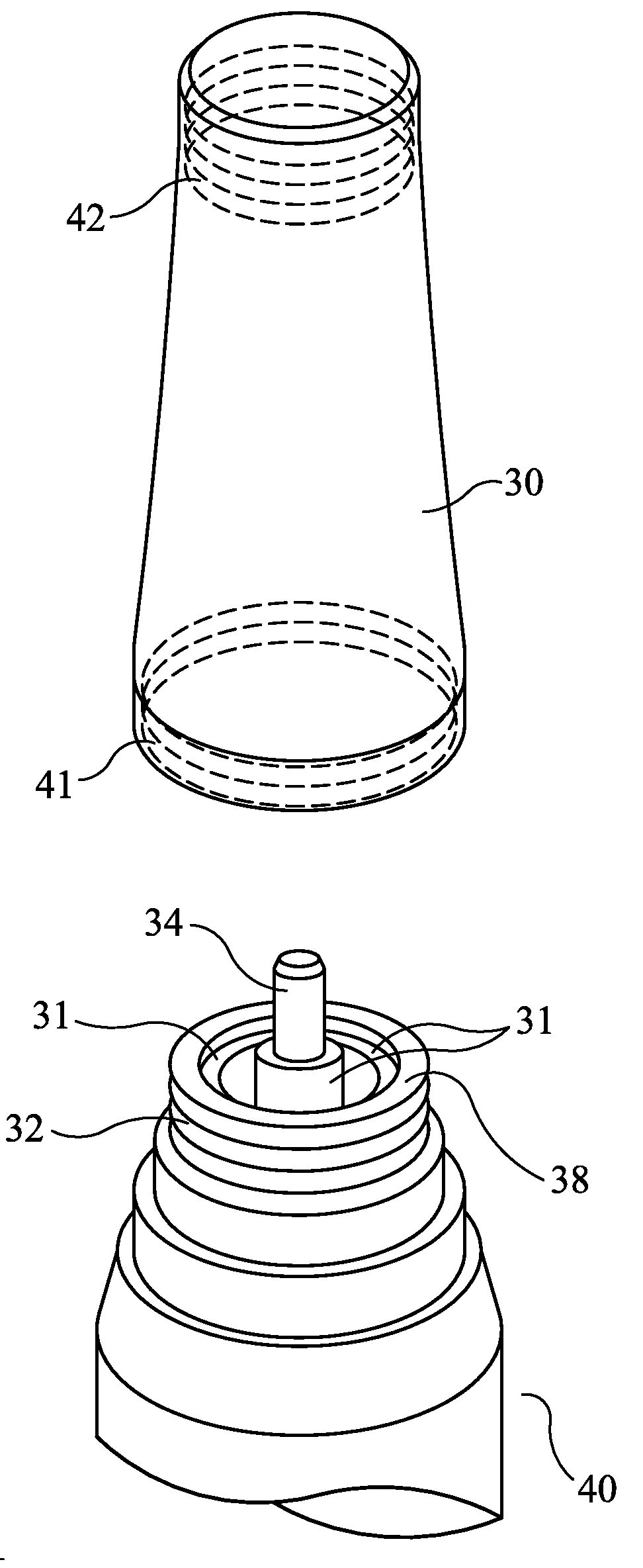 Microneedle Cartridge and Nosecone Assembly