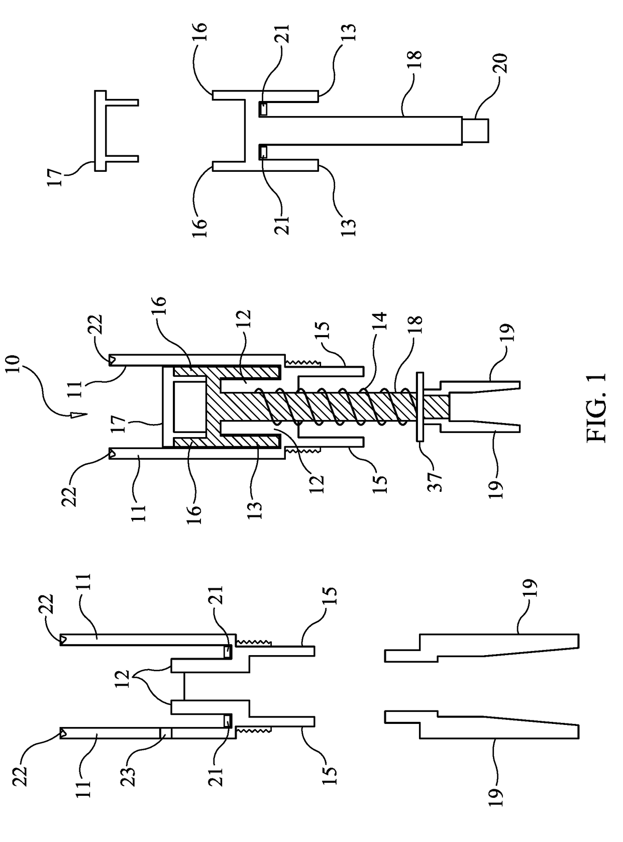 Microneedle Cartridge and Nosecone Assembly