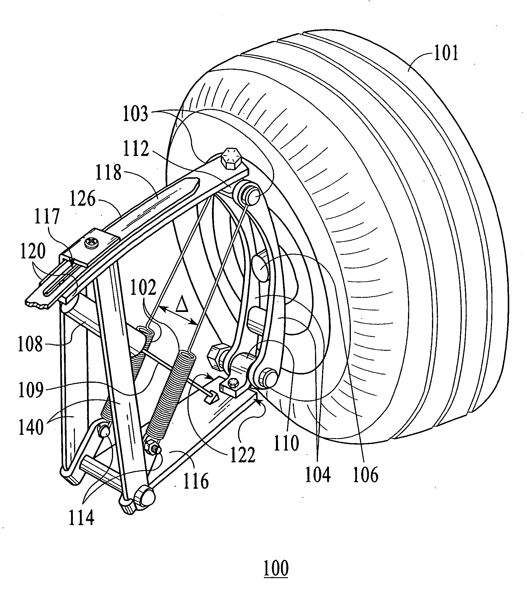 Automobile racing suspension system