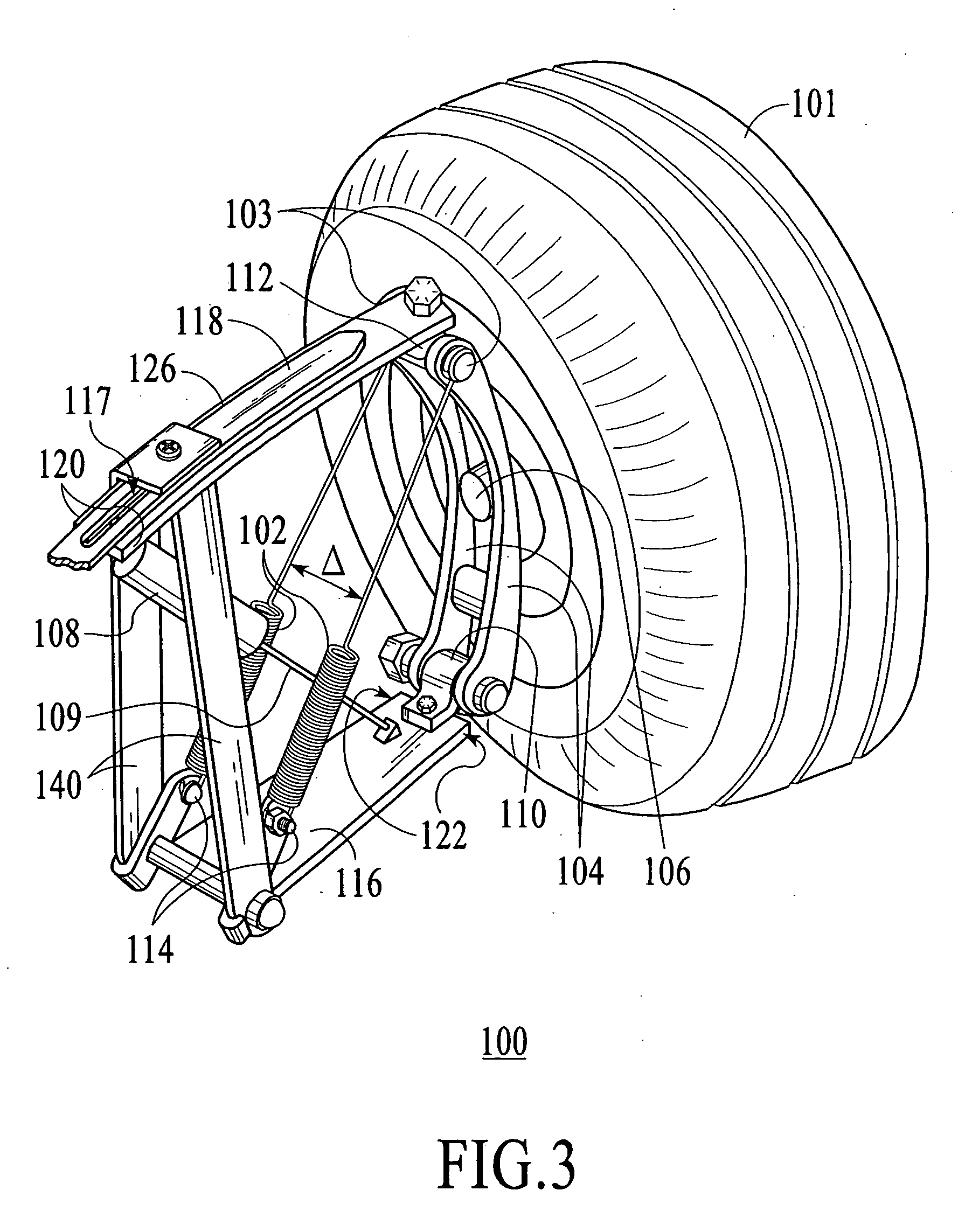 Automobile racing suspension system