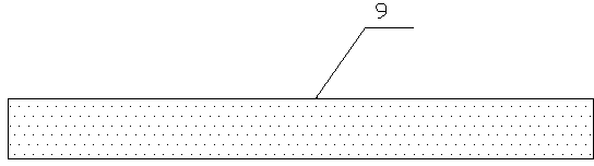 First etched and then packaged packaging structure with single chip reversedly installed and base islands buried as well as preparation method thereof