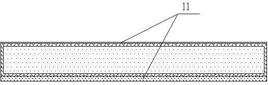 First etched and then packaged packaging structure with single chip reversedly installed and base islands buried as well as preparation method thereof