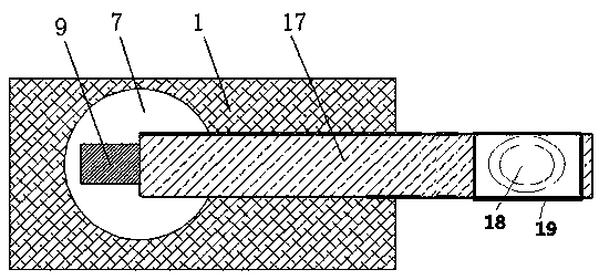 Movable type smoke exhaust and dust removal device