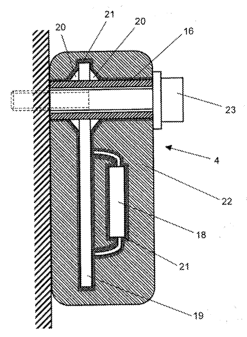 Cable strand for activating ejection valves