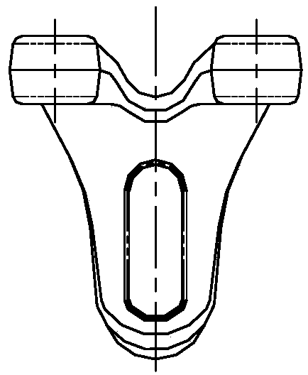 A combined precision die forging forming method