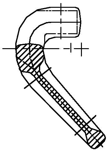 A combined precision die forging forming method