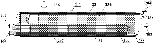 Mobile LNG (Liquefied Natural Gas) supply device utilizing residual heat and waste heat