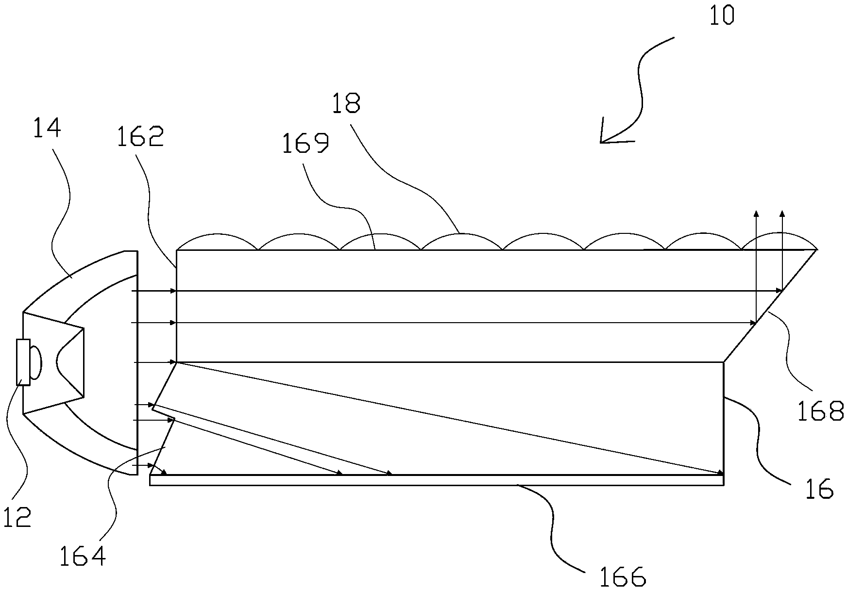 Modularized microstructure light guiding device