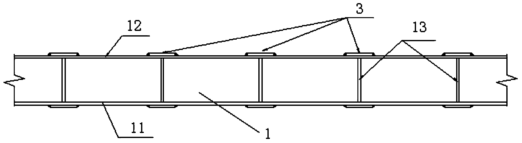 Steel tube bundle combined structure shear wall field spliced node