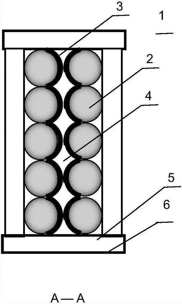 Orderly and densely arranged microcavity structure membrane vacuum glass