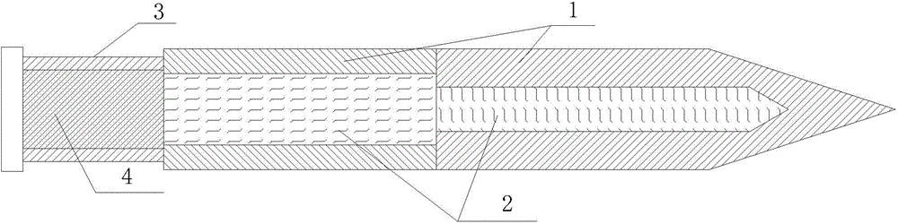 Six-meter super-long optical fiber preform bar and manufacturing process