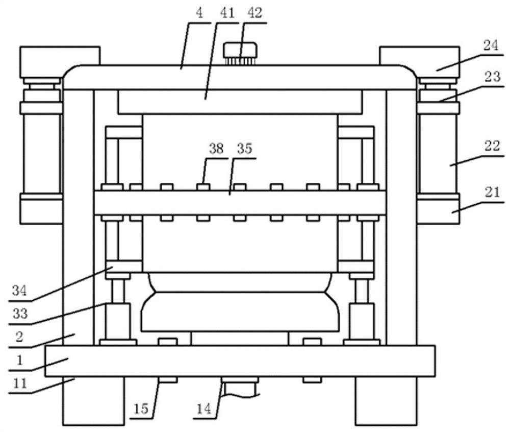 Blank processing equipment and processing method for graphite heat field