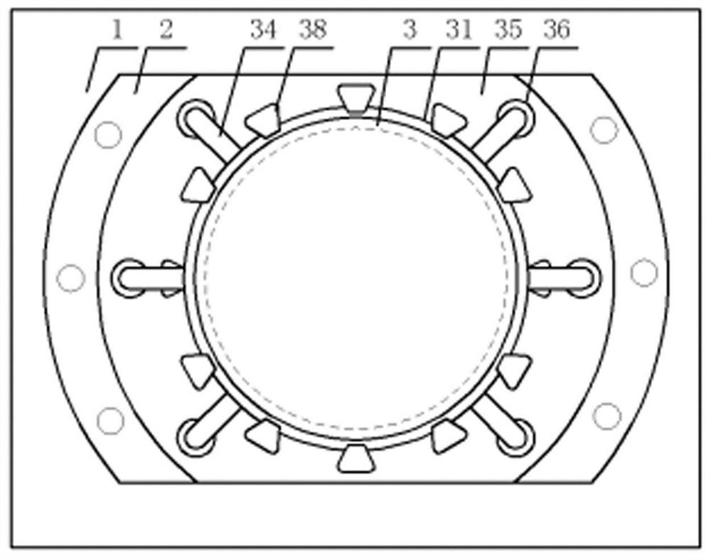 Blank processing equipment and processing method for graphite heat field