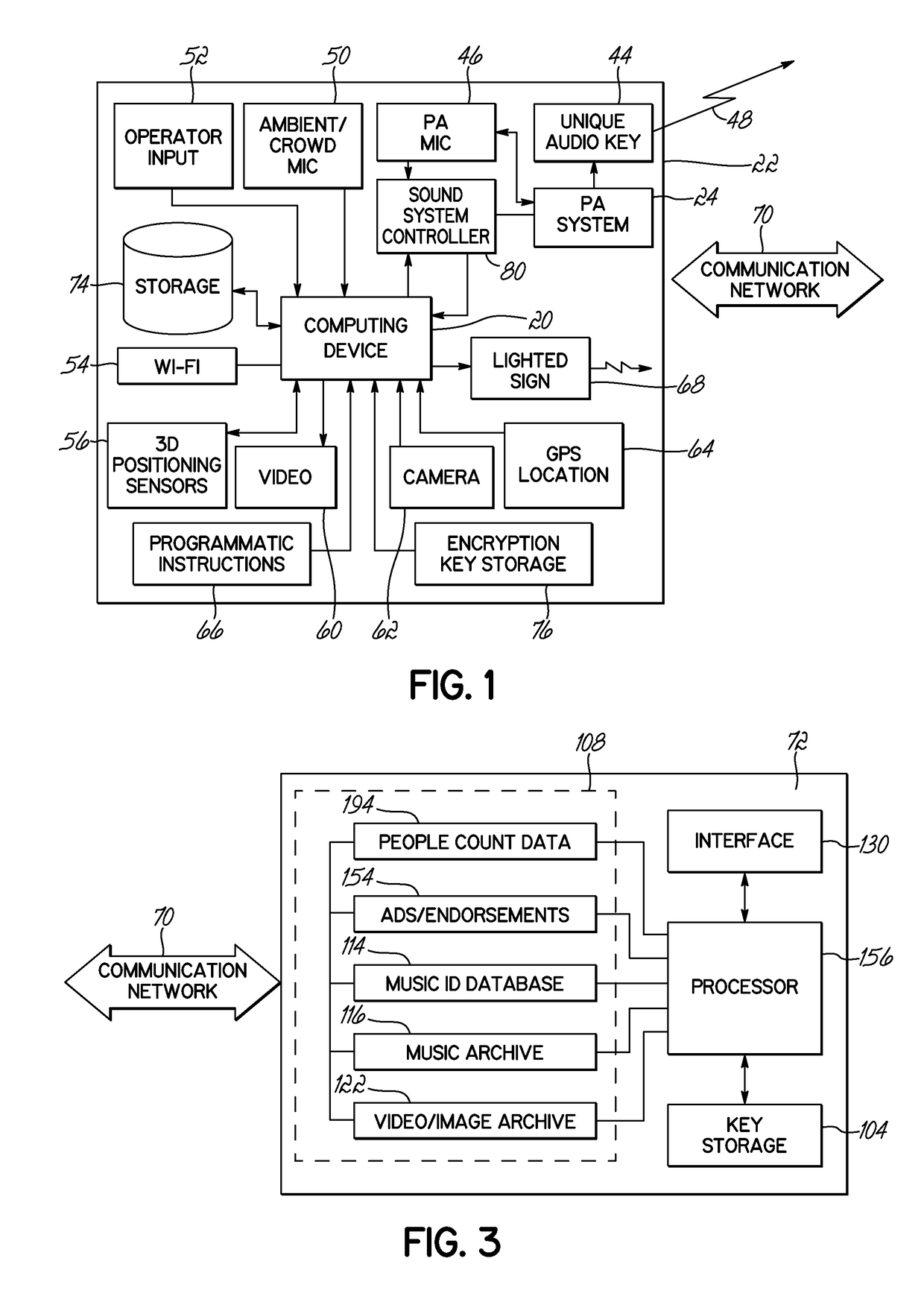 System and method for capturing, archiving and controlling content in a performance venue