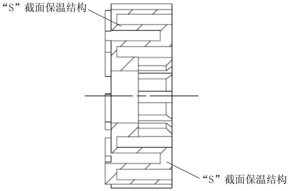 A thermal insulation device for space glass air chamber based on cpt atomic magnetometer