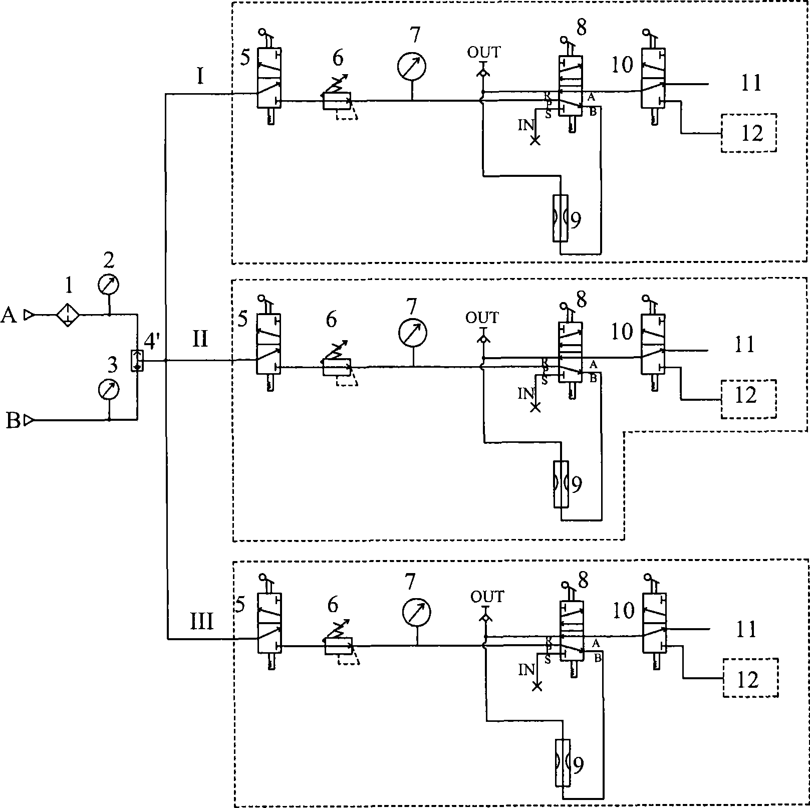 Integrated measuring instrument