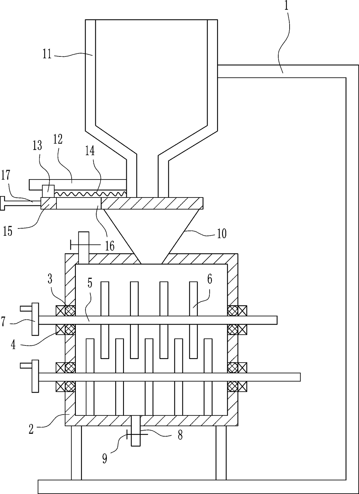 Intelligent domestic milk powder brewing device