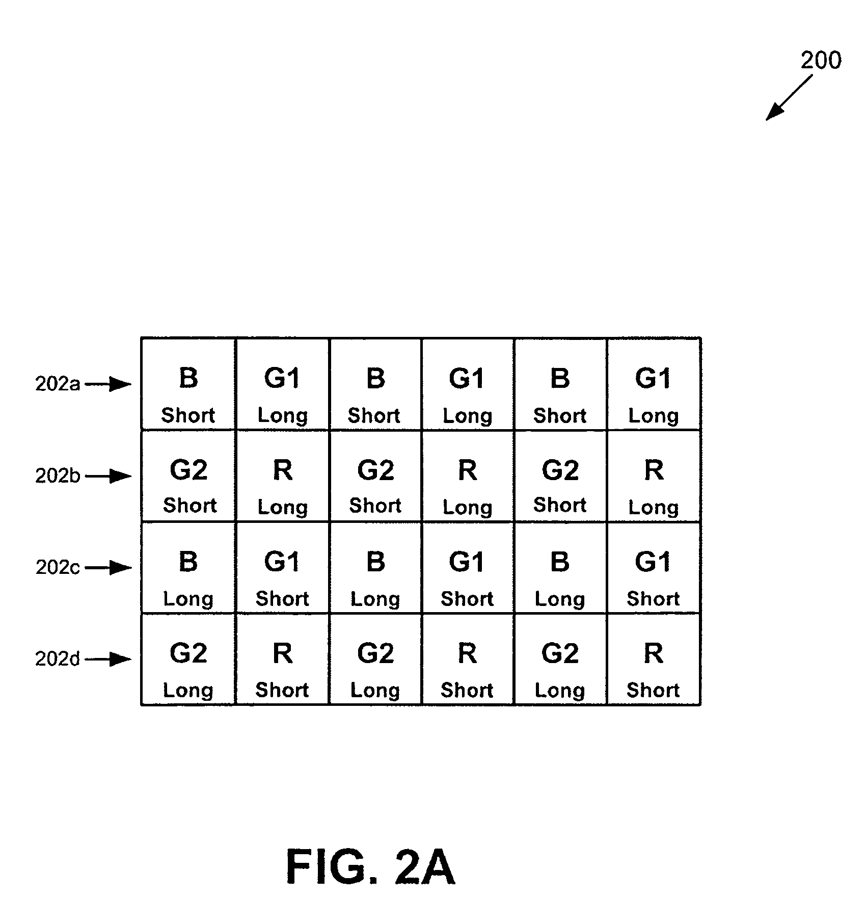 CMOS imager system with interleaved readout for providing an image with increased dynamic range