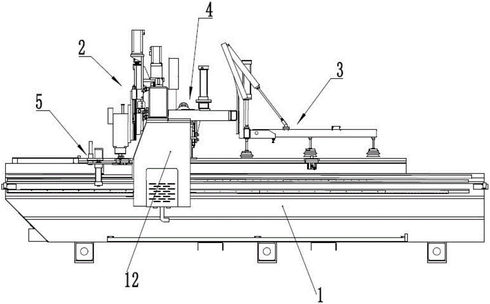 Novel numerical control cutting machine