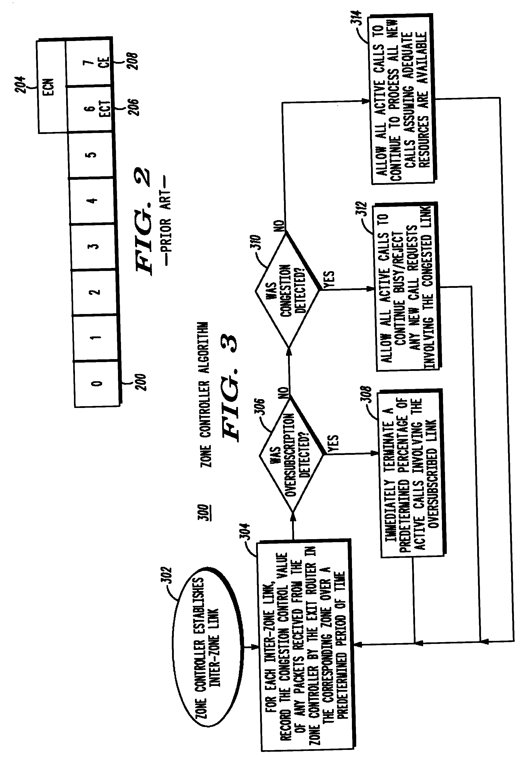 Method for managing inter-zone bandwidth in a two-way messaging network