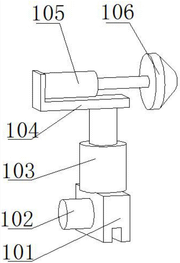 Steel tube hexagonal binding device