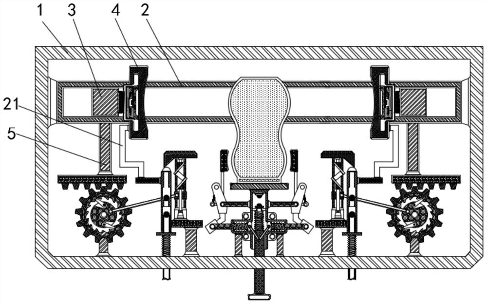 Toy printing device capable of automatically supplying ink and stably printing